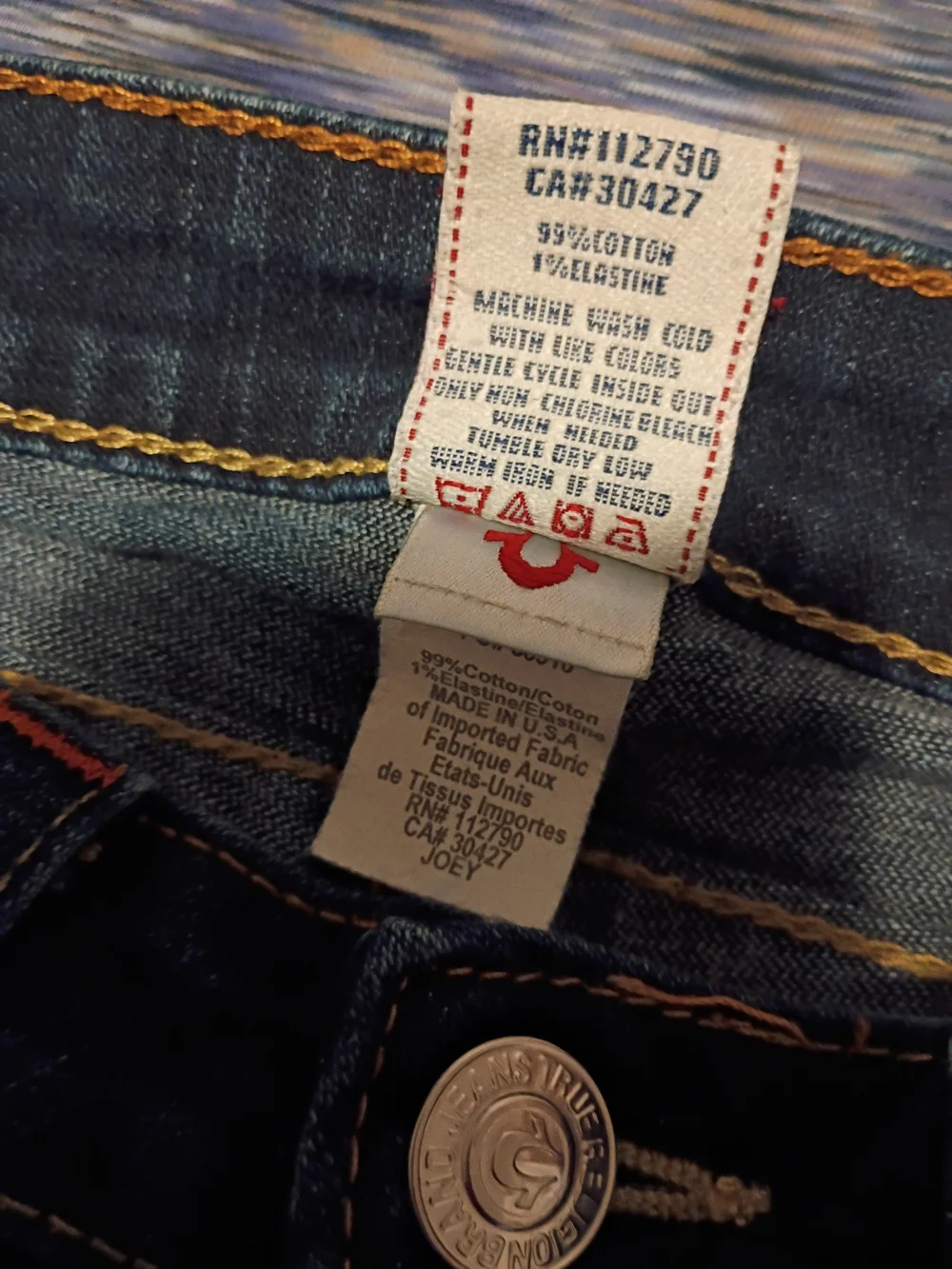 (2)-TRUE RELIGION JEANS